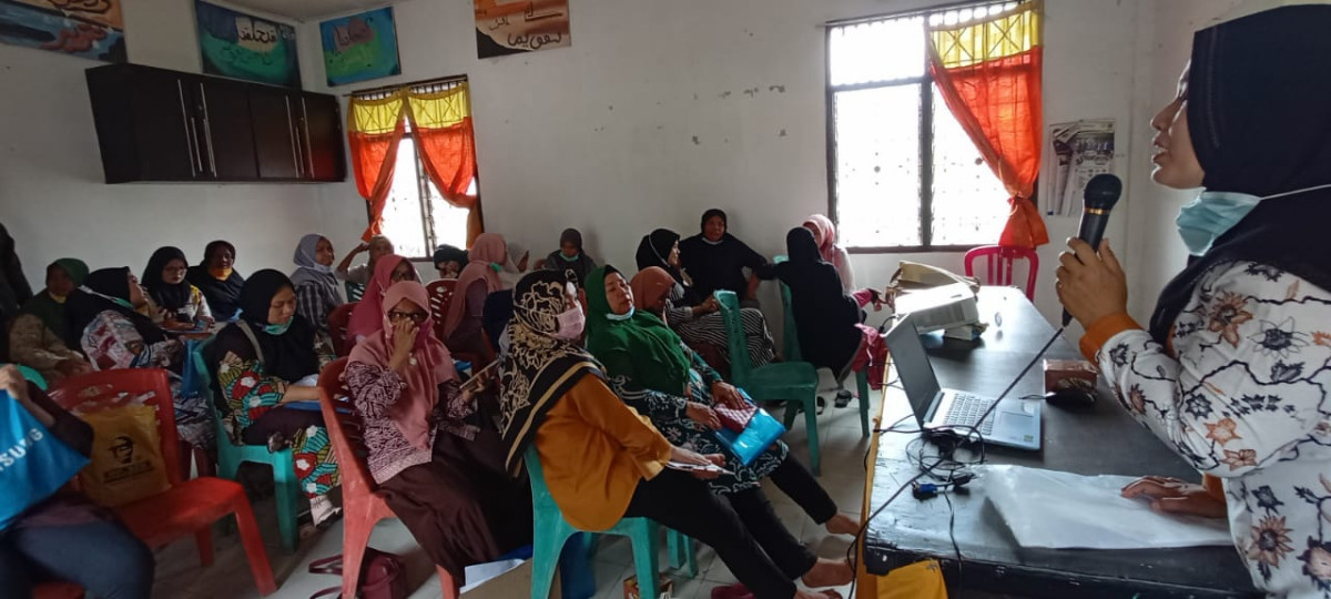 melakukan bina poktan bkr nurul salam kampung kb